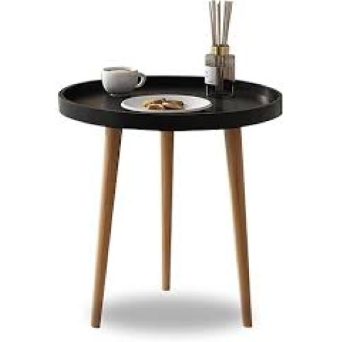 Nordic Style Round Coffee Table – Minimalist Side Table