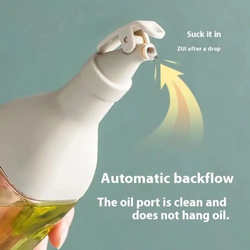 Oil Dispenser Bottle – 500ml Leak-Proof Glass for Kitchen Oil Dispenser Bottle – 500ml Leak-Proof Glass for Kitchen