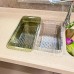 Multifunctional Acrylic Over the Sink Colander/Drain Basket Multifunctional Acrylic Over the Sink Colander/Drain Basket