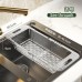 Multifunctional Acrylic Over the Sink Colander/Drain Basket Multifunctional Acrylic Over the Sink Colander/Drain Basket