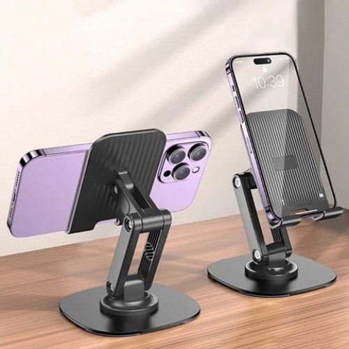 Phone Holder Desk Stand – Rotatable & Adjustable Phone Holder Desk Stand – Rotatable & Adjustable