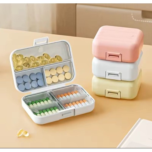 7 Grid Portable Pill Box – Compact Medicine Organizer for Travel & Daily Use 7 Grid Portable Pill Box – Compact Medicine Organizer for Travel & Daily Use