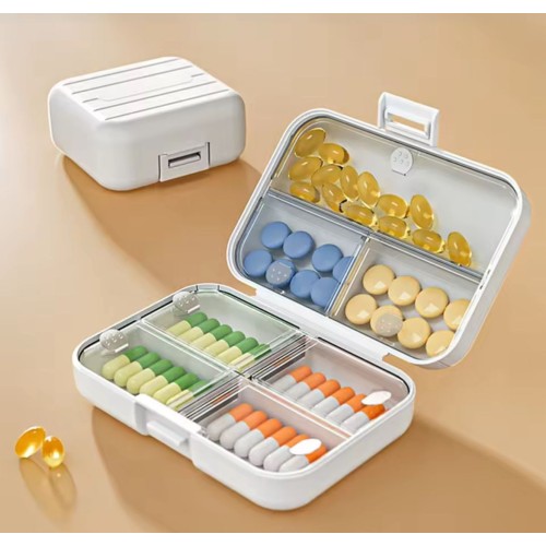 7 Grid Portable Pill Box – Compact Medicine Organizer for Travel & Daily Use 7 Grid Portable Pill Box – Compact Medicine Organizer for Travel & Daily Use