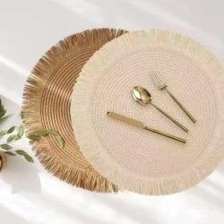 6pcs High-Quality Woven Table Placemats 6pcs High-Quality Woven Table Placemats