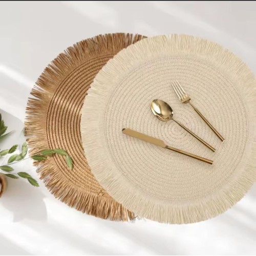6pcs High-Quality Woven Table Placemats
