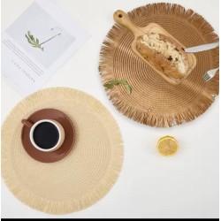 6pcs High-Quality Woven Table Placemats