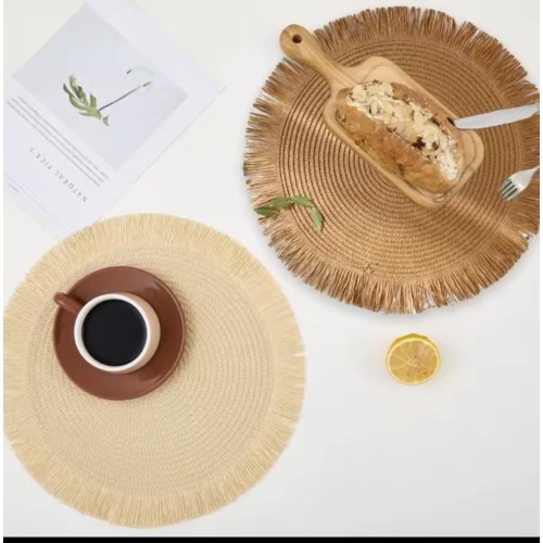 6pcs High-Quality Woven Table Placemats