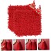 Red Chenille Hand Towels – Soft & Quick-Drying