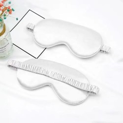 100% Natural Silk Eye Mask – Soft Travel Sleep Mask