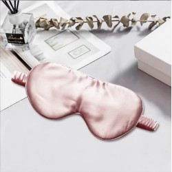 100% Natural Silk Eye Mask – Soft Travel Sleep Mask