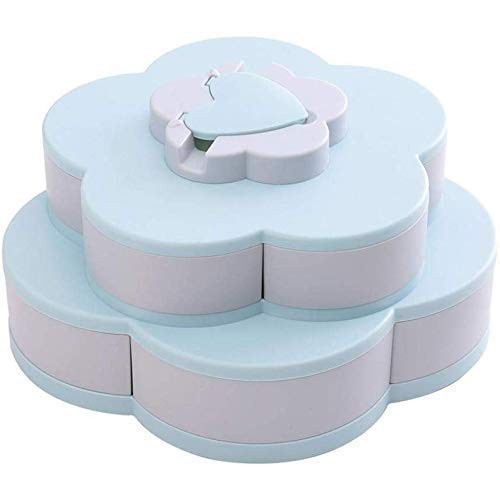 Rotating Petal Snack Tray – Candy & Nut Storage Rotating Petal Snack Tray – Candy & Nut Storage