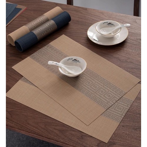 Premium Luxury PVC Table Mats – Set of 6 Premium Luxury PVC Table Mats – Set of 6