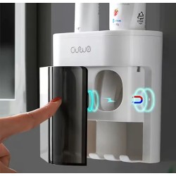 Wall-Mounted Automatic Toothpaste Dispenser