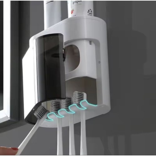 Wall-Mounted Automatic Toothpaste Dispenser Wall-Mounted Automatic Toothpaste Dispenser