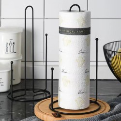Light Luxury Metallic Paper Towel Holder