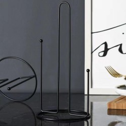 Light Luxury Metallic Paper Towel Holder