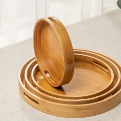 Multifunctional 4in1 Bamboo Trays – Stylish & Practical Household Essential Multifunctional 4in1 Bamboo Trays – Stylish & Practical Household Essential