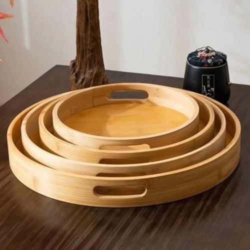 Multifunctional 4in1 Bamboo Trays – Stylish & Practical Household Essential Multifunctional 4in1 Bamboo Trays – Stylish & Practical Household Essential