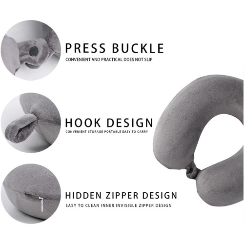 U-Shaped Travel Neck Pillow – Comfortable Support U-Shaped Travel Neck Pillow – Comfortable Support