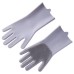 2pcs Silicone Washing Gloves