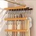 Wooden Plank Multipurpose 8 Hook Hanger