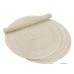 Elegant Round Woven Placemats – 6 pcs