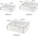 Premium 3pcs Acrylic Food Storage Containers with Drainer Basket Premium 3pcs Acrylic Food Storage Containers with Drainer Basket