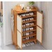 Wooden Bamboo Shoe Rack & Storage Cabinet – Eco-Friendly Organizer for Entryways Wooden Bamboo Shoe Rack & Storage Cabinet – Eco-Friendly Organizer for Entryways