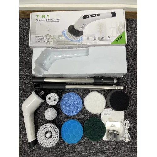 Rechargeable 7-in-1 Spin Scrubber Brush Rechargeable 7-in-1 Spin Scrubber Brush