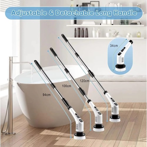 Rechargeable 7-in-1 Spin Scrubber Brush Rechargeable 7-in-1 Spin Scrubber Brush