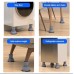 4pcs Adjustable Washer & Fridge Foot Pads