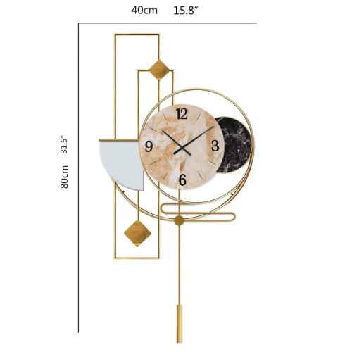 Luxury decorative wall clock
