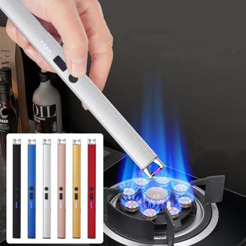 Rechargeable Pulse Arc Lighter – Flameless, Windproof & USB Rechargeable
