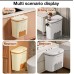 Wall-Mounted Trash Can With Lid Wall-Mounted Trash Can With Lid
