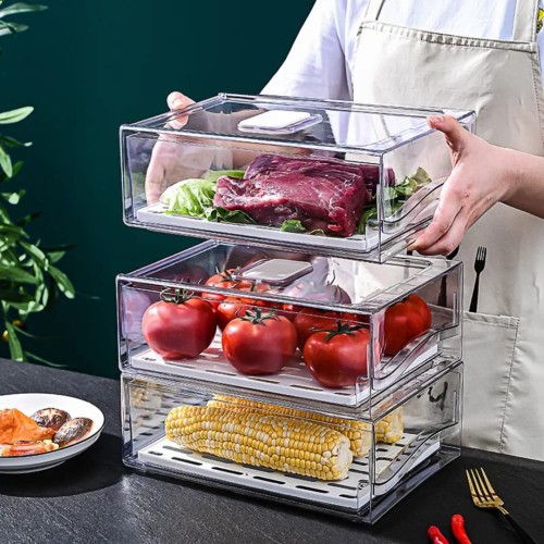 Fridge Box With A Pull-Out Drawer Design Fridge Box With A Pull-Out Drawer Design
