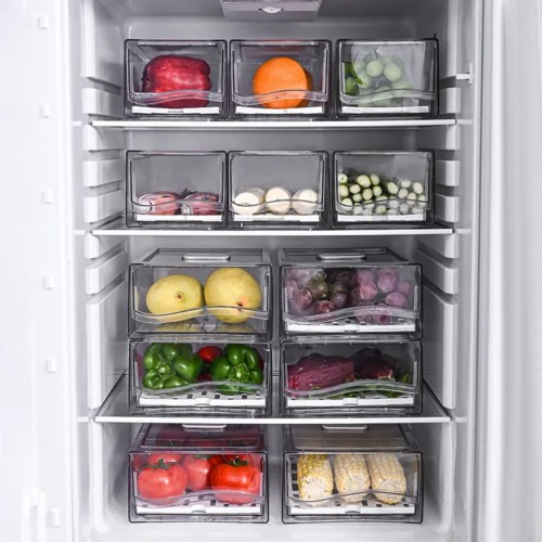 Fridge Box With A Pull-Out Drawer Design Fridge Box With A Pull-Out Drawer Design