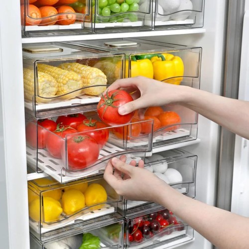 Fridge Box With A Pull-Out Drawer Design Fridge Box With A Pull-Out Drawer Design