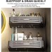 2pcs Aluminium Wall Mounted Bathroom Shelves 2pcs Aluminium Wall Mounted Bathroom Shelves