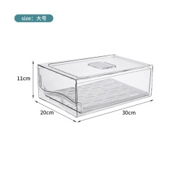 Fridge Box With A Pull-Out Drawer Design