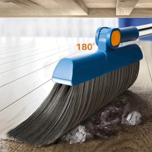 2-in-1 Broom & Dustpan Combo Set