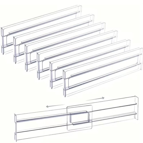 Adjustable Acrylic Drawer Dividers