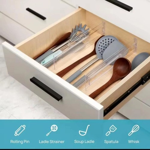 Adjustable Acrylic Drawer Dividers