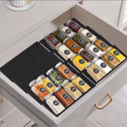 Spice Drawer Organizer Rack – 4 Layer
