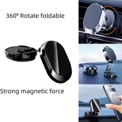 Magnetic car phone holder