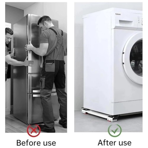Heavy-Duty Adjustable Appliance Stand/Roller Heavy-Duty Adjustable Appliance Stand/Roller