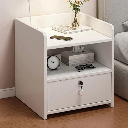 Mini Modern  Bedside table/Night stand with locker