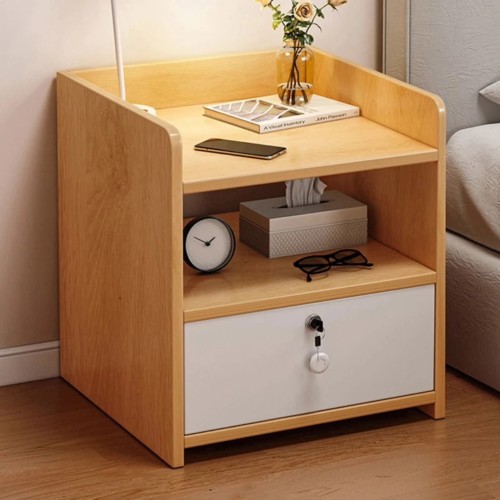 Mini Modern  Bedside table/Night stand with locker