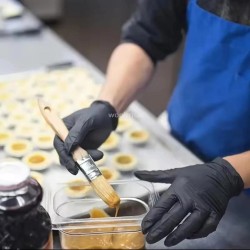 Food Grade Disposable Black Kitchen Gloves Food Grade Disposable Black Kitchen Gloves