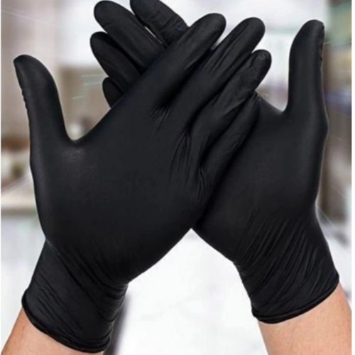 Food Grade Disposable Black Kitchen Gloves