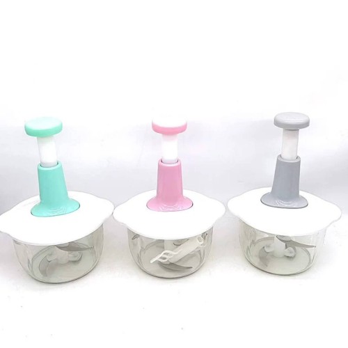 Manual Hand-Press Food Chopper